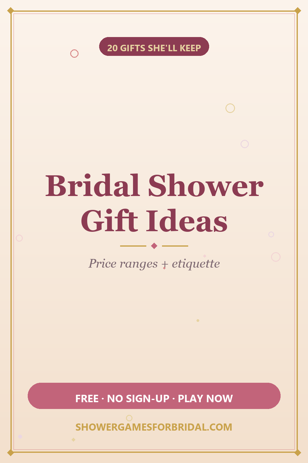 Bridal Shower Gift Ideas: 20 Gifts She'll Actually Keep (2026)