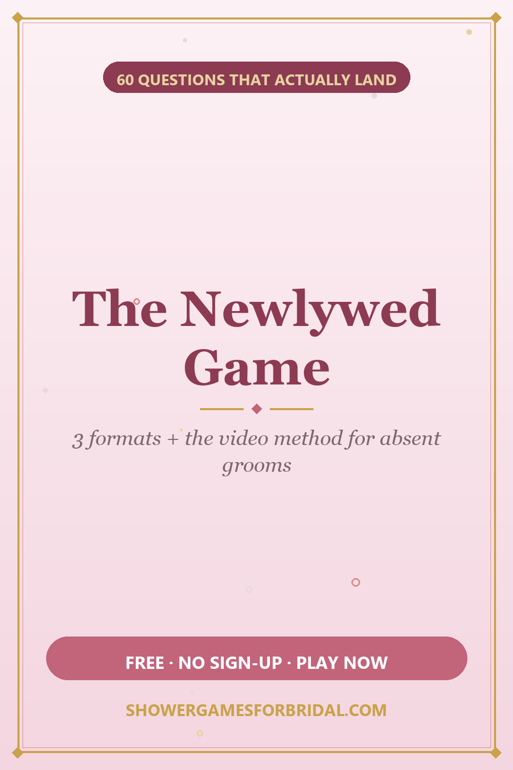 The Newlywed Game: How to Play, 60 Questions, and 3 Formats That Work (2026)