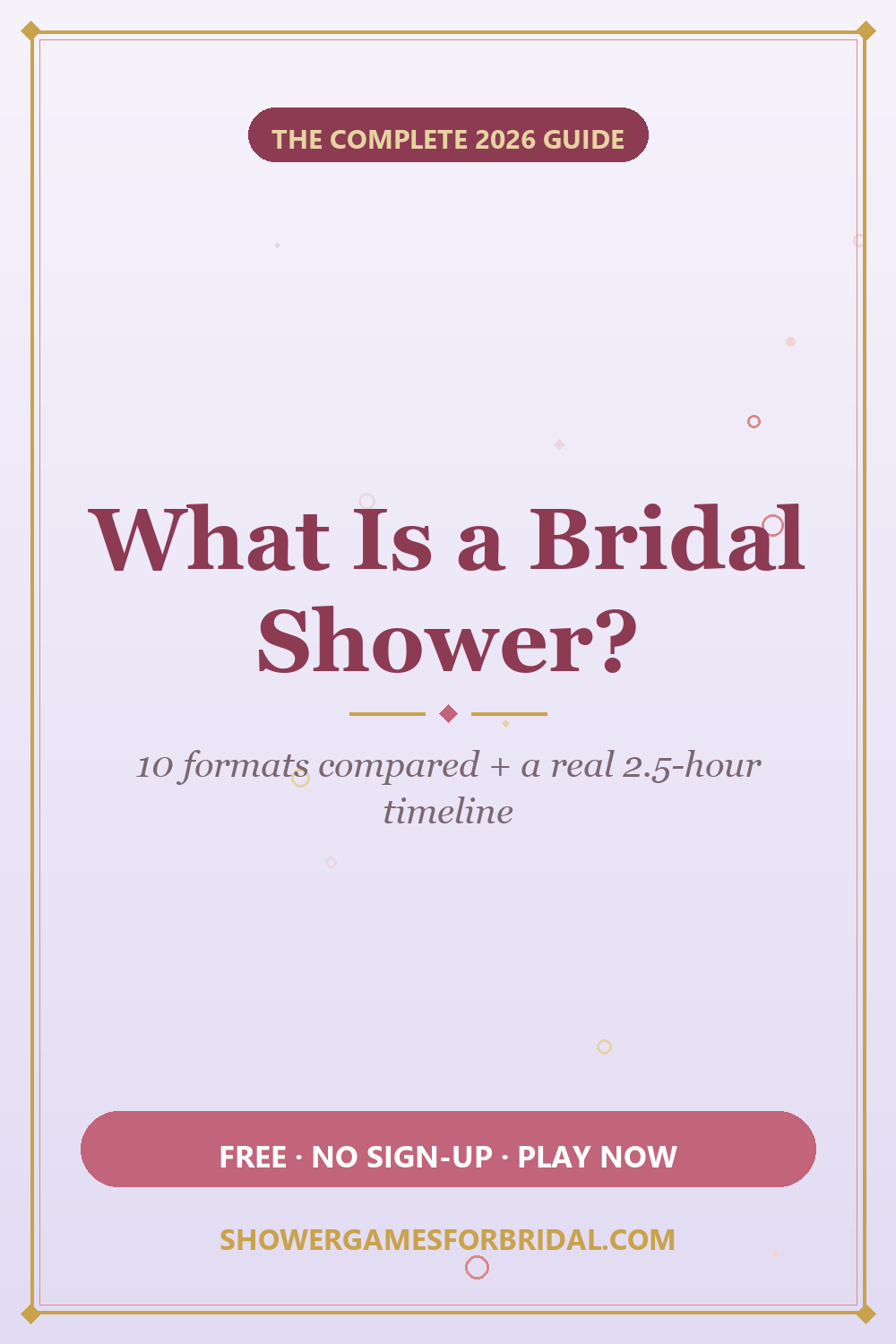 What Is a Bridal Shower? The Complete Guide for 2026 (Host, Guest, and Bride)